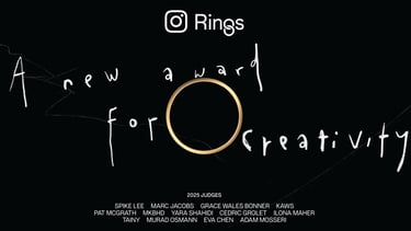 Instagram vai premiar criadores com anéis exclusivos — o “Oscar das redes sociais” está chegando!