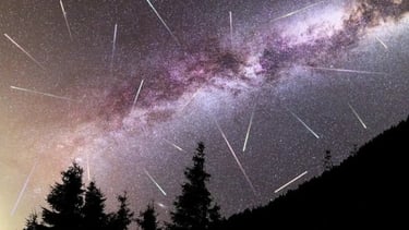 Chuva de Meteoros Geminídeas que acontece em dezembro