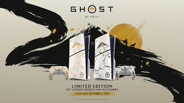Exclusivo: PlayStation 5 'Ghost of Yōtei' Edição Limitada – Uma Obra de Arte Inspirada na Cultura Japonesa!