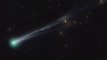 Cometa Lemmon passa pela constelação de Serpens Caput em evento raro visível no Hemisfério Norte