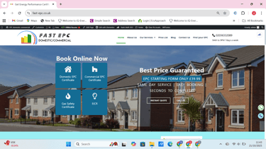 fast epc website
