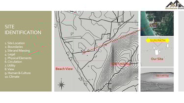 Site identification for our concept planning