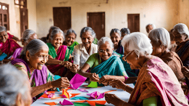 Origami for all ages in India