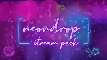 neon stream overlay