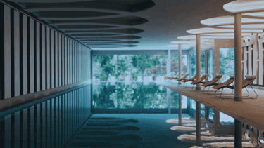Chenot Palace Weggis indoor pool