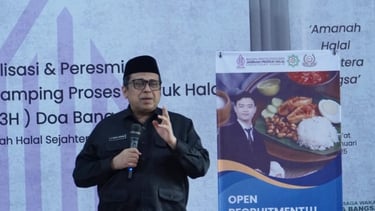 babeh haikal kepala bpjph meresmikan lp3h doa bangsa