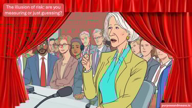 The illusion of risk: are you measuring or just guessing?