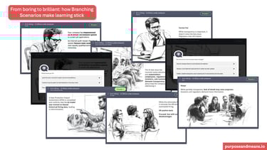 Branching scenarios