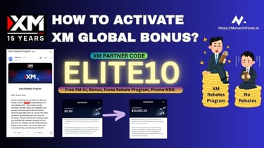 how to activate xm global bonus