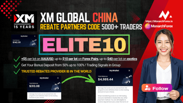 XM china 2025 partner code ELITE10