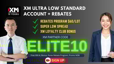 xm ultra low standard account xm partner code elite10