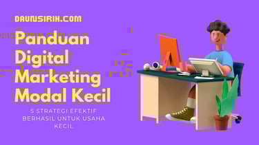 Panduan Digital Marketing Modal Kecil