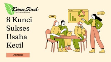 8 Kunci Sukses Usaha Kecil di Pasar Lokal