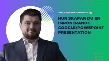 Hur Skapar en imponerande presentation