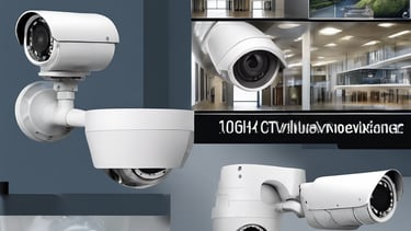 low-angle photo of building with security cameras