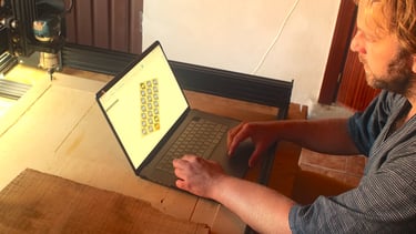 Fölkel Audio designing and producing custom hi-fi speakers on CNC machine