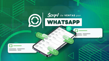 a phone with a message that says whatsapp