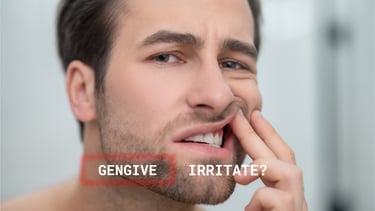 Sanguinamento gengivale durante lo spazzolamento dei denti, segnale di gengivite