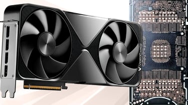 Componentes VRM y fases de poder de una RTX 6000 revisados en el banco de pruebas de MBTECNIC.