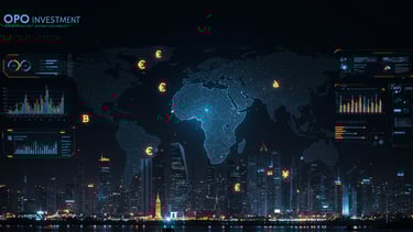 a world map of a city with a map of the world