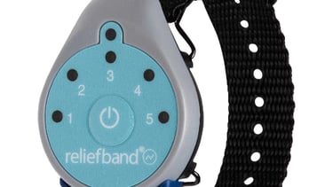 Anxiety & Motion sickness relief band. Discrete device