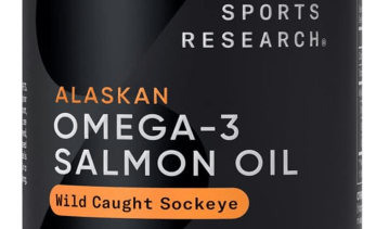 Fish oil salmon pills by sports research