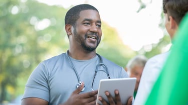health & wellness screening blood pressure glucose cholesterol screening vision & hearing test expo