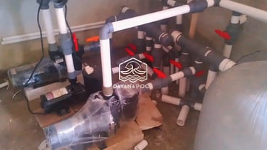 pemipaan dan filterasi kolam renang