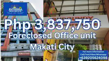 Foreclosed Office Unit Makati City
