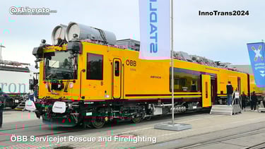 ÖBB servicejet rescue and firefighting innotrans2024