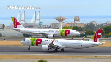 Airbus A330-202 CS-TOO e Airbus A321-251NX CS-TXC TAP