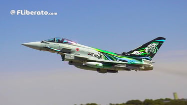 NATO Tiger Meet 2025 Eurofighter Typhoon F-2000A Itália