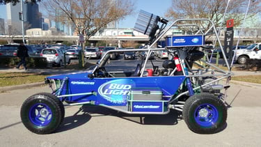 Bud Light slinger vehicle.