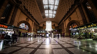 Hauptbahnhof - Städtereise Leipzig