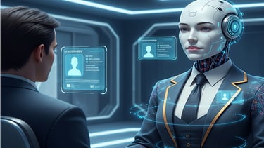 Live demo of AI Interview Agent automating candidate screening