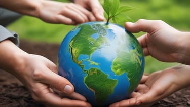 Close-up of high-quality agricultural fertilizers being applied.