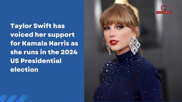 Taylor swift support kamala harris