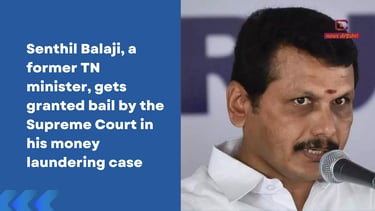 Senthil Balaji Bail