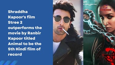 Stree-animal-Shraddha Kapoor-Ranbir Kapoor