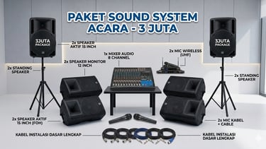sewa paket sound system murah