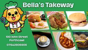 Bella's Takeway, 100 John Street, Porthcawl