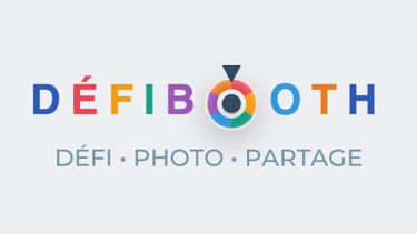 a logo for defibooter photo of a camera