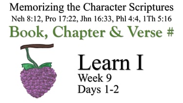 Learn I (Days 1-2)