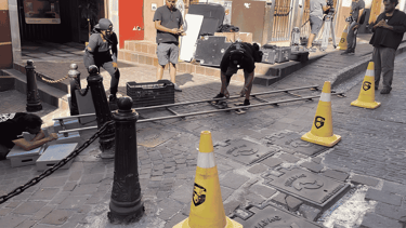 Seguridad perimetral para producciones cinematográficas