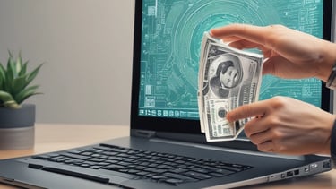 User logging into a secure forex trading platform