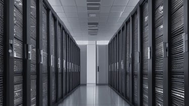 A focused professional reviewing SOC audit documents in a modern office