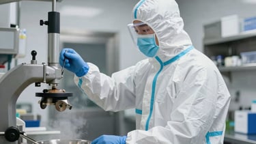 Stack of sanitary consumables including paper towels and toilet paper