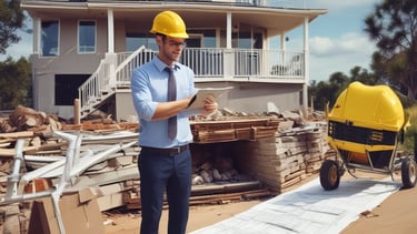 Modern single-storey home exterior with clean lines and landscaped garden.