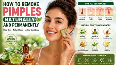 how to remove pimples naturally and permanently