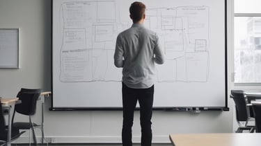 Picture of a consultant speaking on a headset, assisting a client attentively.
